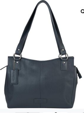 Mancini Kelsea Shoulder Bag navy